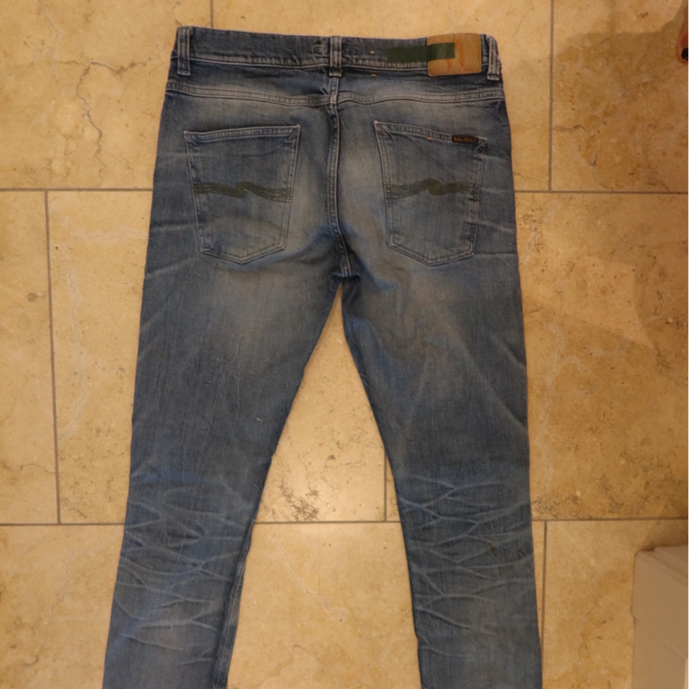 Nudie Jeans Men's Light Blue Skinny Jeans